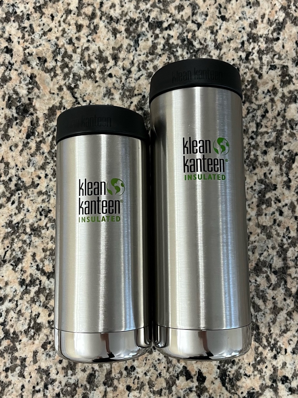 Klean Kanteen TKWide Insulated Tumblers with Café Cap in Sizes 12 oz. and 16 oz.